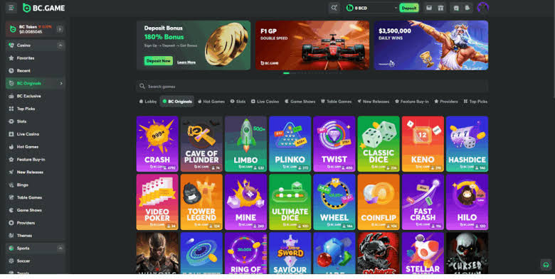 BC.Game Online Platform Your Gateway to Fun and Rewards